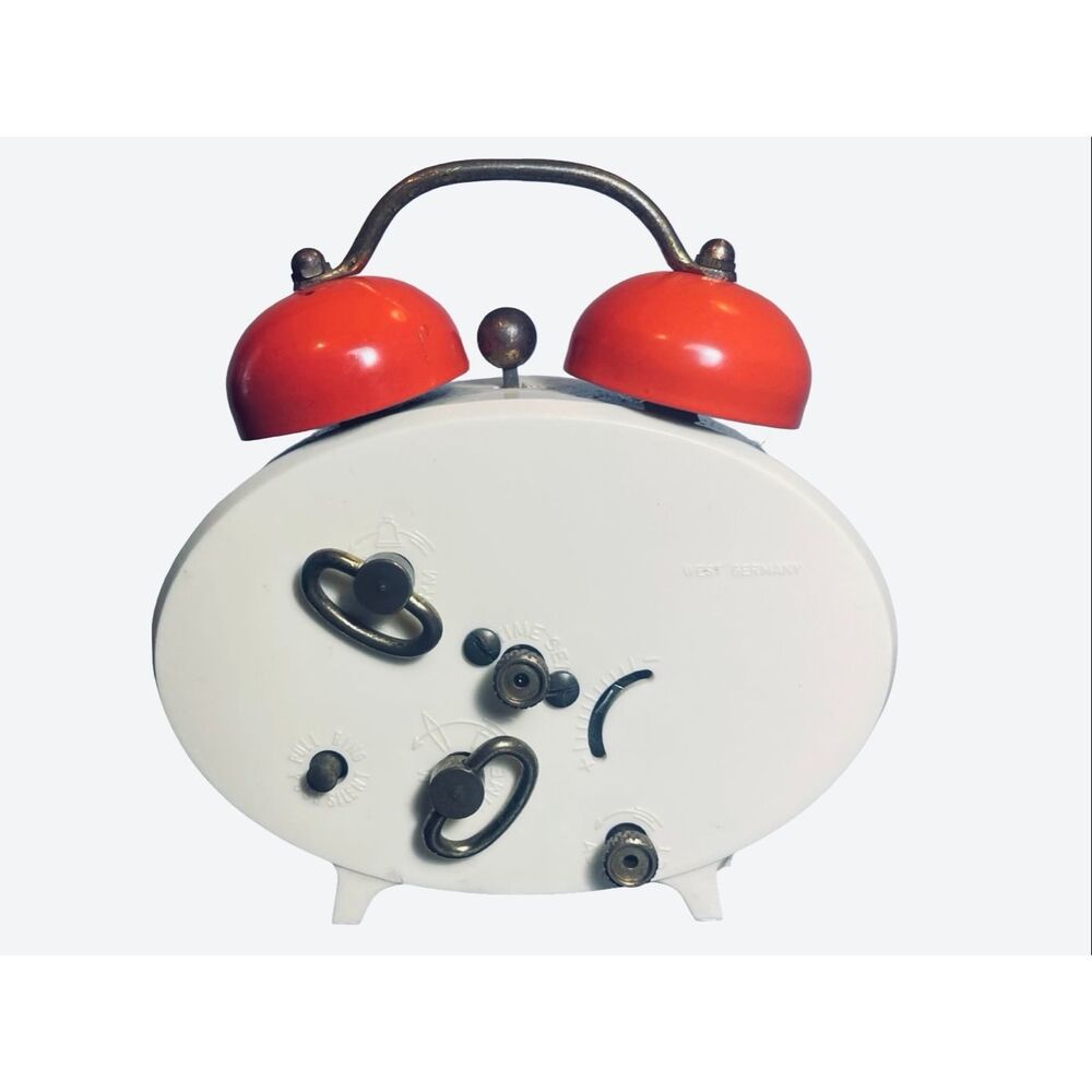 Vintage Bradley MCM Windup Alarm Clock - Picture 2 of 6